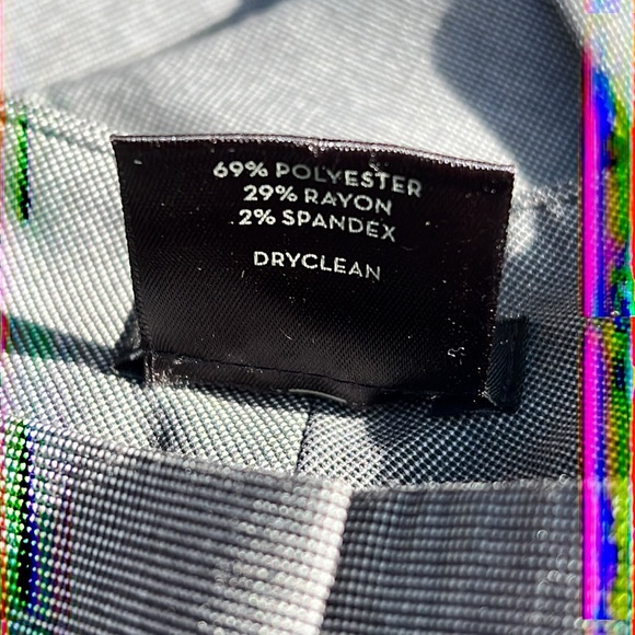 Like new, Rarely worn, Ann Taylor size for curvy black checkered dress pants. - Picture 2 of 10